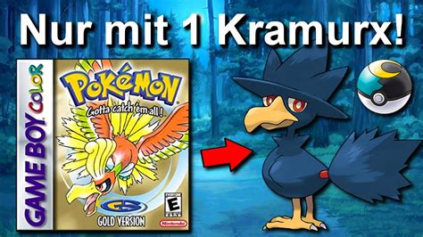 Kann Man Pokemon Gold Silber Mit NUR Einem KRAMURX Durchspielen So