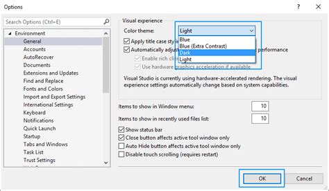 How To Enable Dark Mode On Microsoft Visual Studio Techowns
