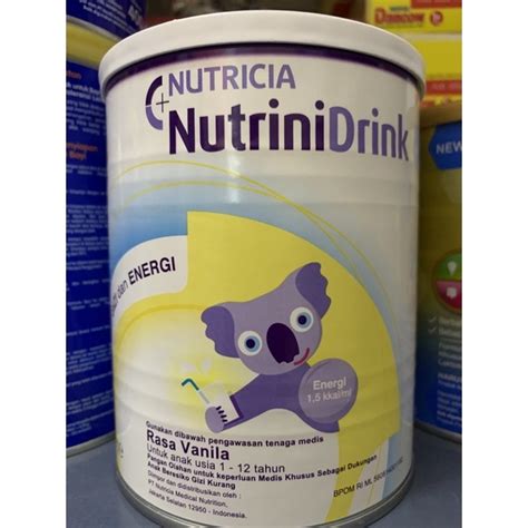 Jual Susu Nutrinidrink Vanila 400 Gram 1 12 Tahun Shopee Indonesia