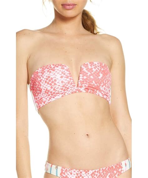 Maaji（マージ）の「maaji Heartbreak Flicker Reversible Bandeau Bikini Top（水着