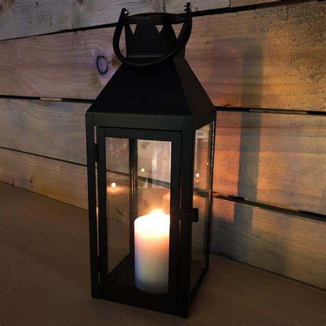 Large Lantern And Candle Holder Indoor Outdoors