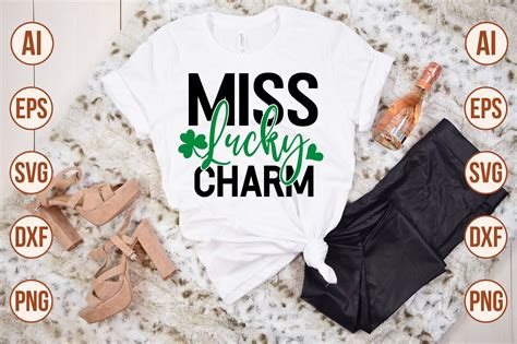 Miss Lucky Charm Graphic By Momenulhossian Creative Fabrica