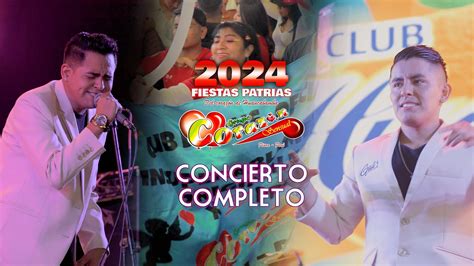 Coraz N Sensual Concierto Completo En Vivo Fiestas Patrias Xtrem