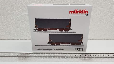 Märklin 47218 Schiebeplanenwagen Set Kaufen auf Ricardo