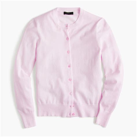 Shop The Cotton Jackie Cardigan Sweater At JCrew And See Our Entire