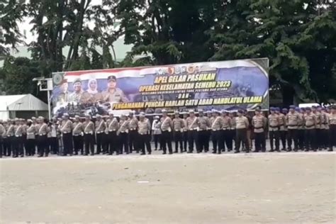 Ribuan Personel Amankan Puncak Peringatan Seabad Nu Di Sidoarjo