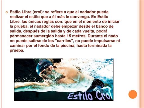 Tipos De Natacion Ppt