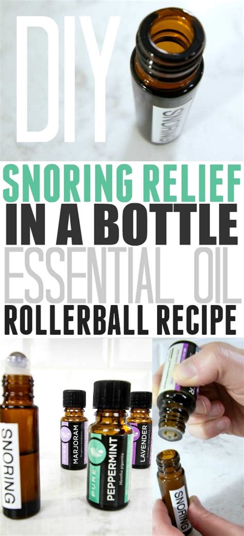 Essential Oil Snore Relief Roller Ball Recipe The Creek Line House