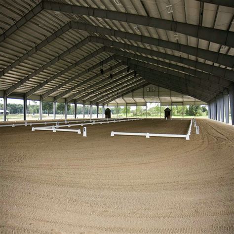 Prefab Steel Structure Building For Indoor Horse Riding Arenas