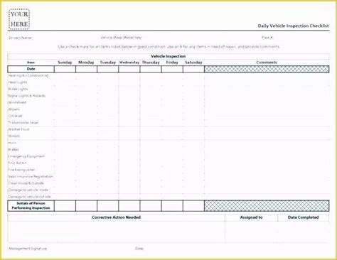 Free Truckers Log Book Template Of Free Motor Vehicle Log Book Template ...