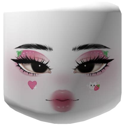 Cute Strawberry Douyin Makeup S Code Price RblxTrade