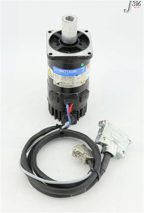 32644 SANYO DENKI DC SERVO MOTOR SANMOTION T T730 042E59 J316Gallery