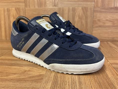 RARE Adidas Beckenbauer Allround 2013 Navy Silver M Gem