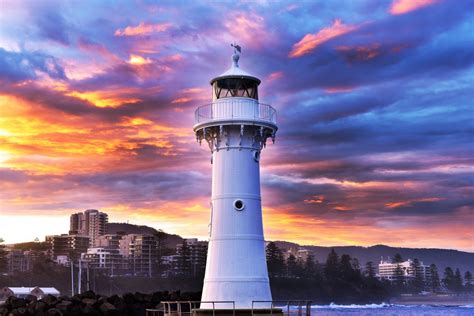 Red Night - Wollongong - Chilby Photography