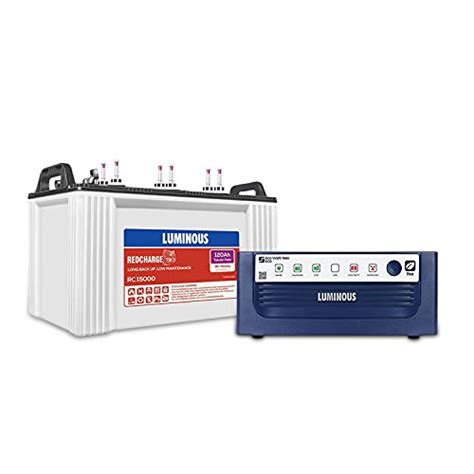 Luminous Inverter Battery Combo With Trolley Eco Watt Neo Square