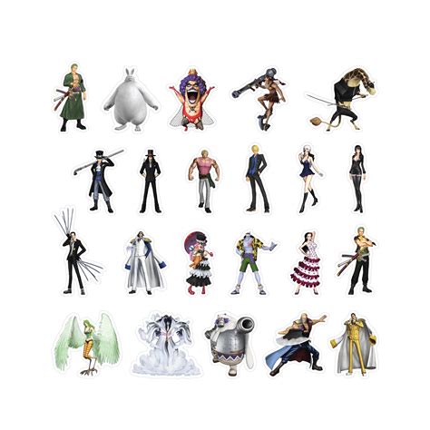 Stiker Karakter One Piece Part 3 Agette