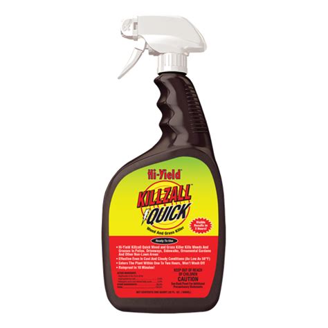 Hi Yield Killzall Quick Weed And Grass Killer Spray 32 Oz Johnson S Garden Centers