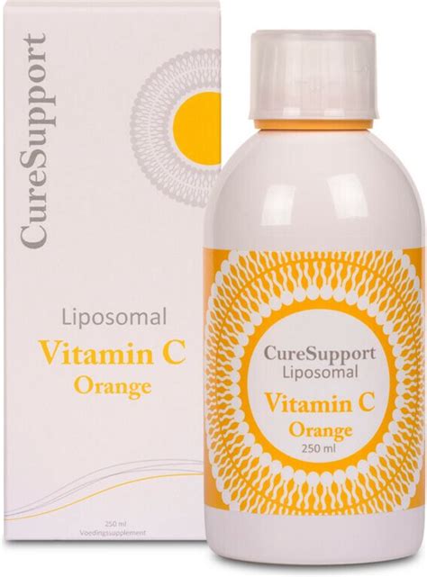 Curesupport Liposomal Vitamin C Mg Sinaasappel Ml Bol