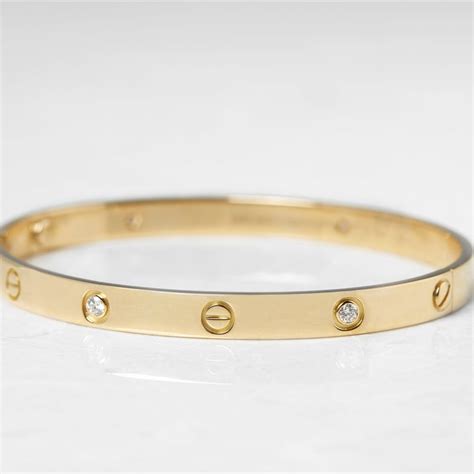 Cartier Love Bracelet 18k Yellow Gold Uk