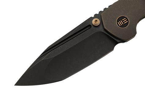 We Knife Trogon We Bronze Titanium Black Stonewashed Cpm Cv