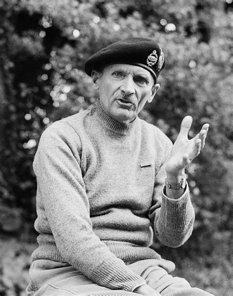 Field Marshall Sir Bernard Montgomery Photograph By Mountain