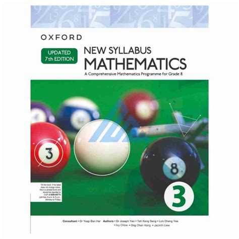 New Syllabus D Mathematics Book 3 D3 Updated 7th Edition Maryam