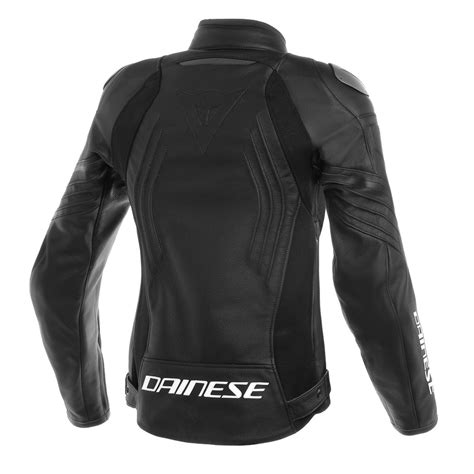 Dainese Racing 3 Perforated Lady Leather Jacket Black Da2533789 691