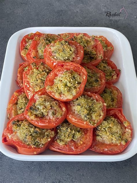 Tomates à La Provençale Rachel Cuisine