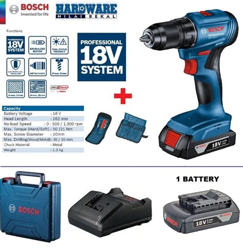 BOSCH GSR 185-LI DRILL | Lazada
