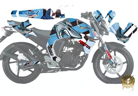 Yamaha Fz Graficos Calcas Stickers Vinil Laminado Glossy Meses