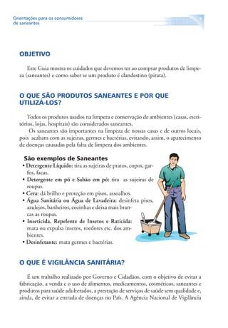 Cartilha Saneantes Pdf