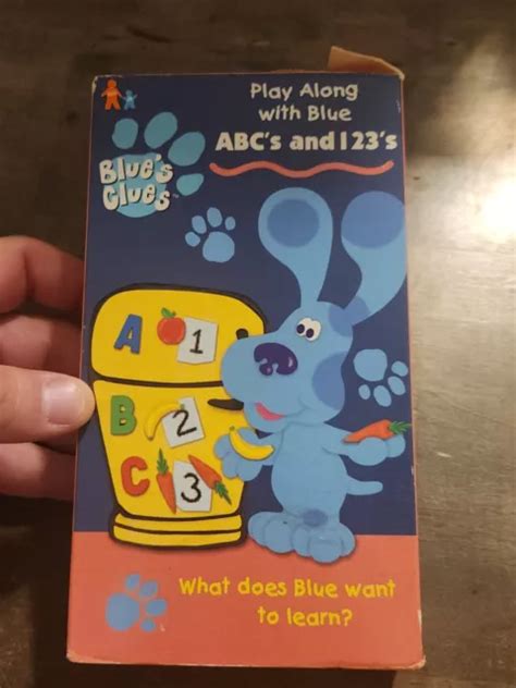 Blues Clues Abc S And S Vhs Nick Jr Nickelodeon Steve New Sexiz Pix