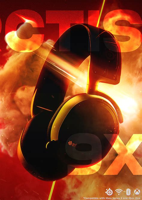 Steelseries Arctis 9x Advertisement Design On Behance