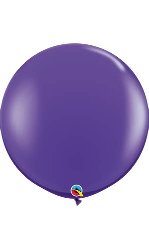 3 Ft Plain Latex Balloons Purple Violet Pkg/2-Gandgwebstore.com