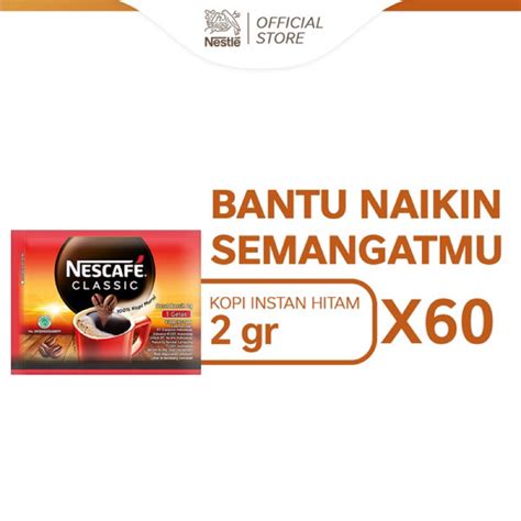 Jual Nestle Nescaf Classic G Kopi Hitam Satuan Shopee Indonesia