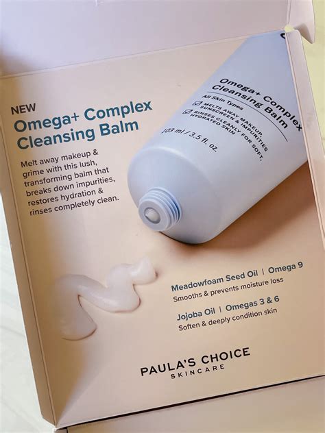 Review The Paulas Choice Omega Complex Cleansing Balm