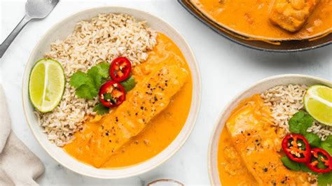 Thai Inspired Salmon Curry Recipe