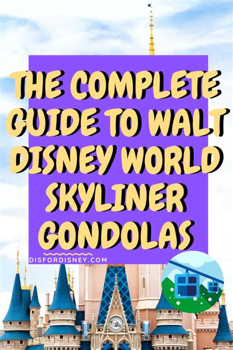 The Complete Guide To Walt Disney World Skyliner Gondolas Disney World Map Walt Disney World