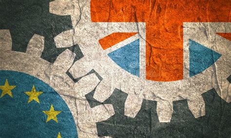 Saída De Grâ Bretanha Da Imagem Do Parente Da União Europeia Ilustração