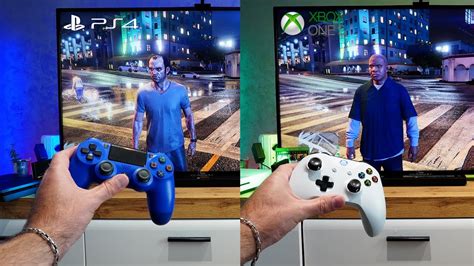 Gta 5 Graphics And Performance Comparison Ps4 Slim Vs Xbox One S Youtube