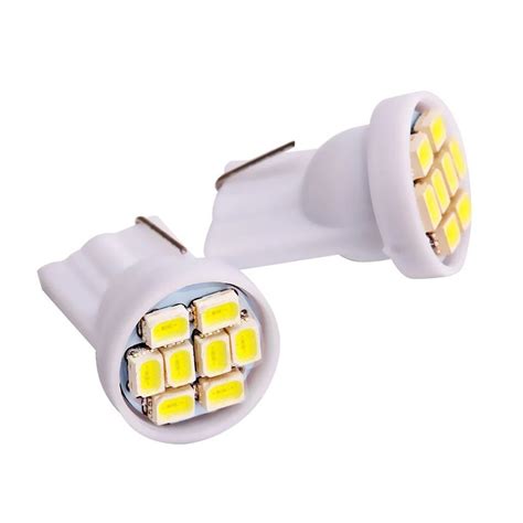 Kit 5 Lampadas T10 8 Leds Pingo Luz W5w 1026 Led Shopee Brasil