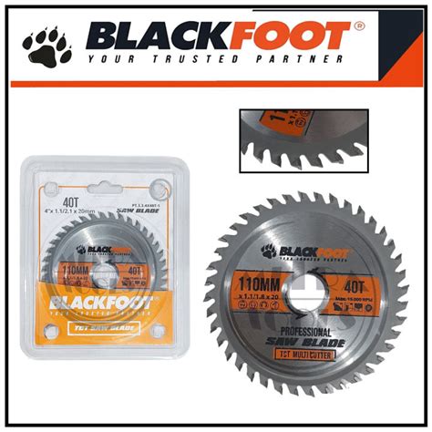 Blackfoot Multi Cutter 4 Inch X 40t Mata Potong Aluminium Kayu Circular