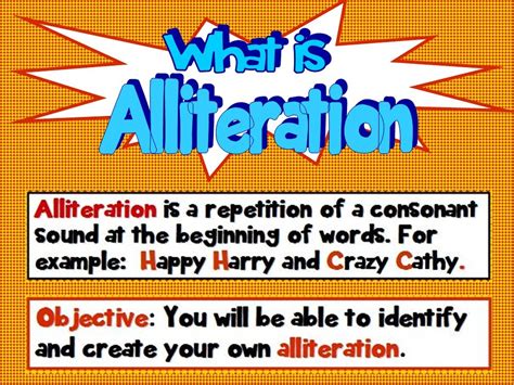 Alliteration Examples For Students