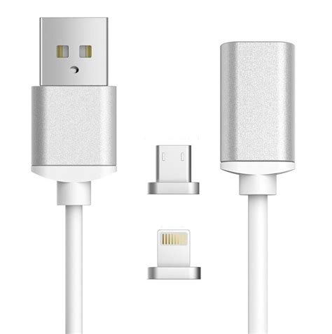 Kabel Magnetyczny W Iphone Lightning Micro Usb