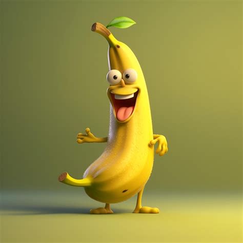 Banana Funny Cartoon