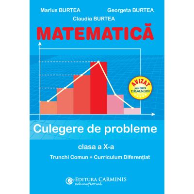 MATEMATICA CULEGERE DE PROBLEME CLASA A X A M10