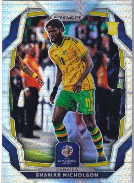 PANINI PRIZM 2024 Conmebol Copa América N º 117 Shamar Nicholson Hyper