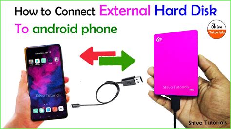 How To Connect External Hard Drive To Android Phone How To Connect Tb