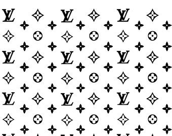 Printable Louis Vuitton Pattern Stencil | Ermes