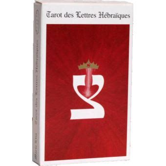 Tarot des lettres hébraïques Livret avec 1 jeu de 28 cartes broché